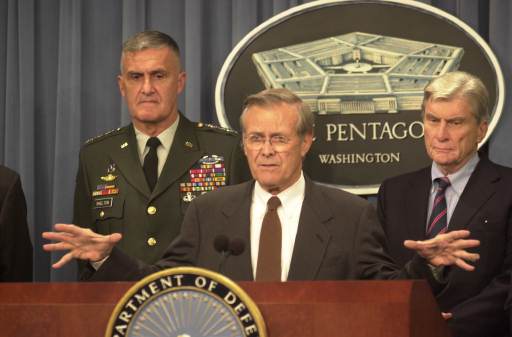 US
																											  Secretary
																											  of
																											  Defense
																											  Rumsfeld